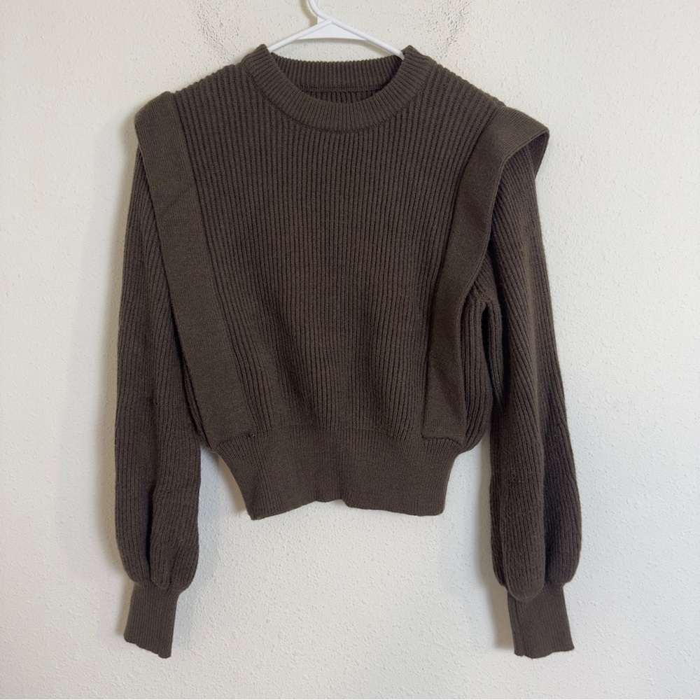 OGL move wool blend knit sweater